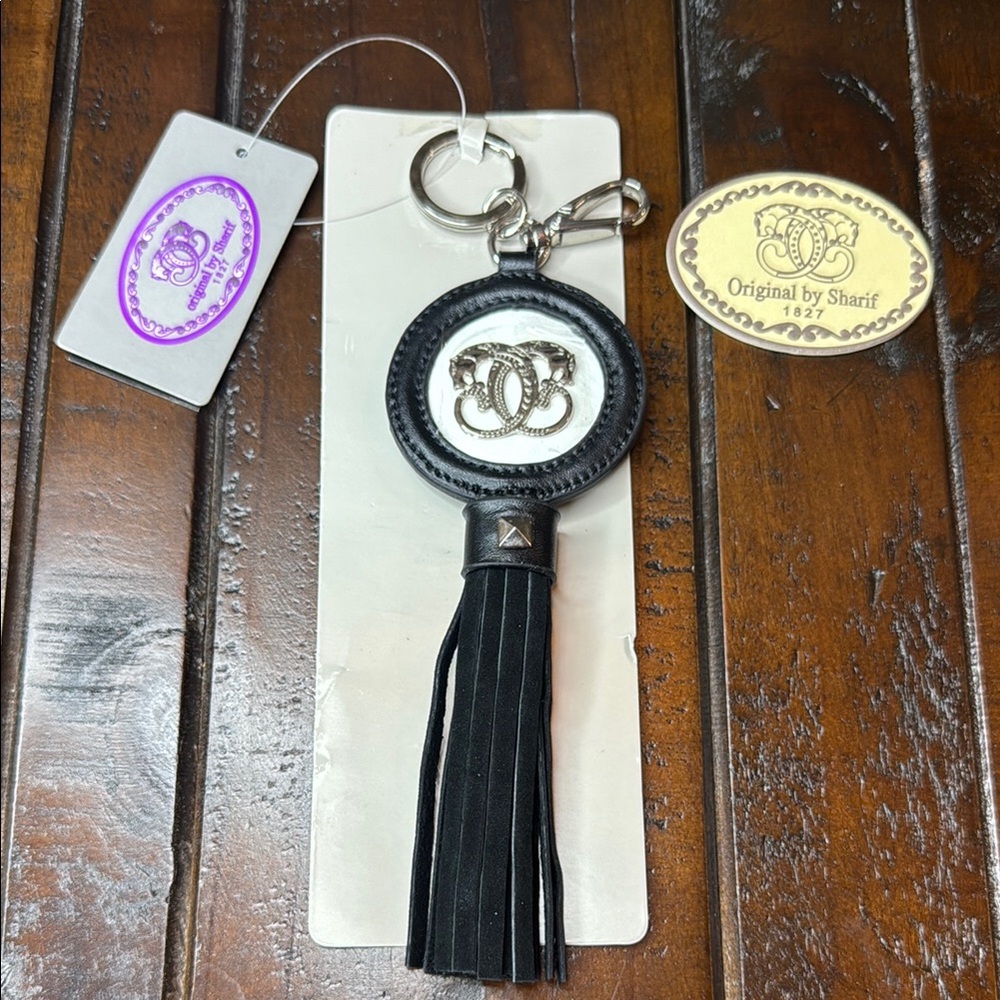 NWT Sharif Tassel Keychain